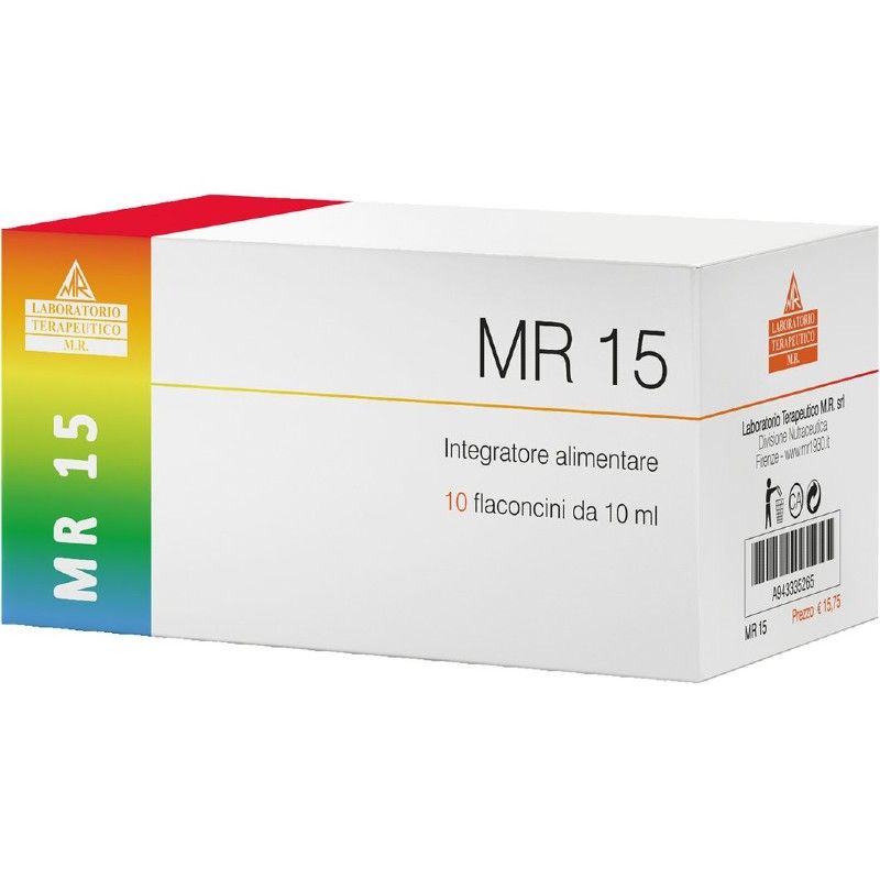 Mr15 Integratore Stanchezza 10 Flaconi