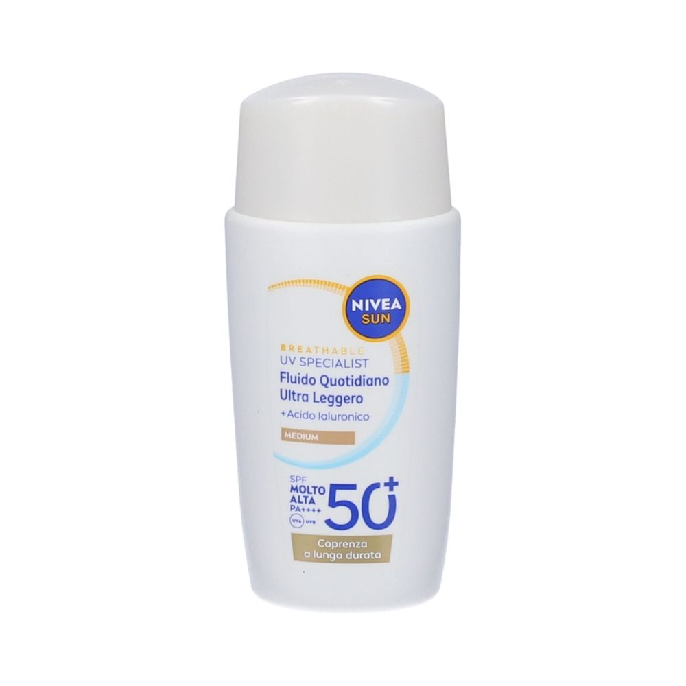 image - 990037727 - Fluido viso SPF50+ ultra leggero con pigmento medio che uniforma l’incarnato, donando un effetto naturale e luminoso. - 4877804_1.jpg