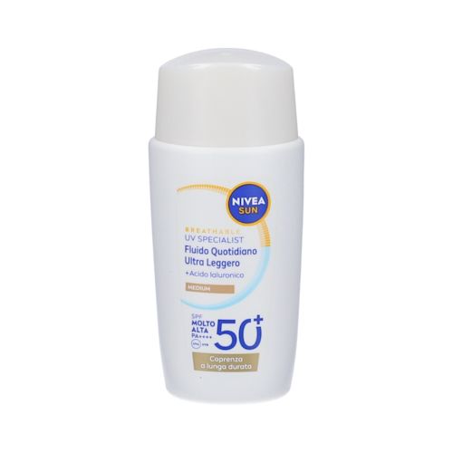 image - 990037727 - Fluido viso SPF50+ ultra leggero con pigmento medio che uniforma l’incarnato, donando un effetto naturale e luminoso. - 4877804_1.jpg