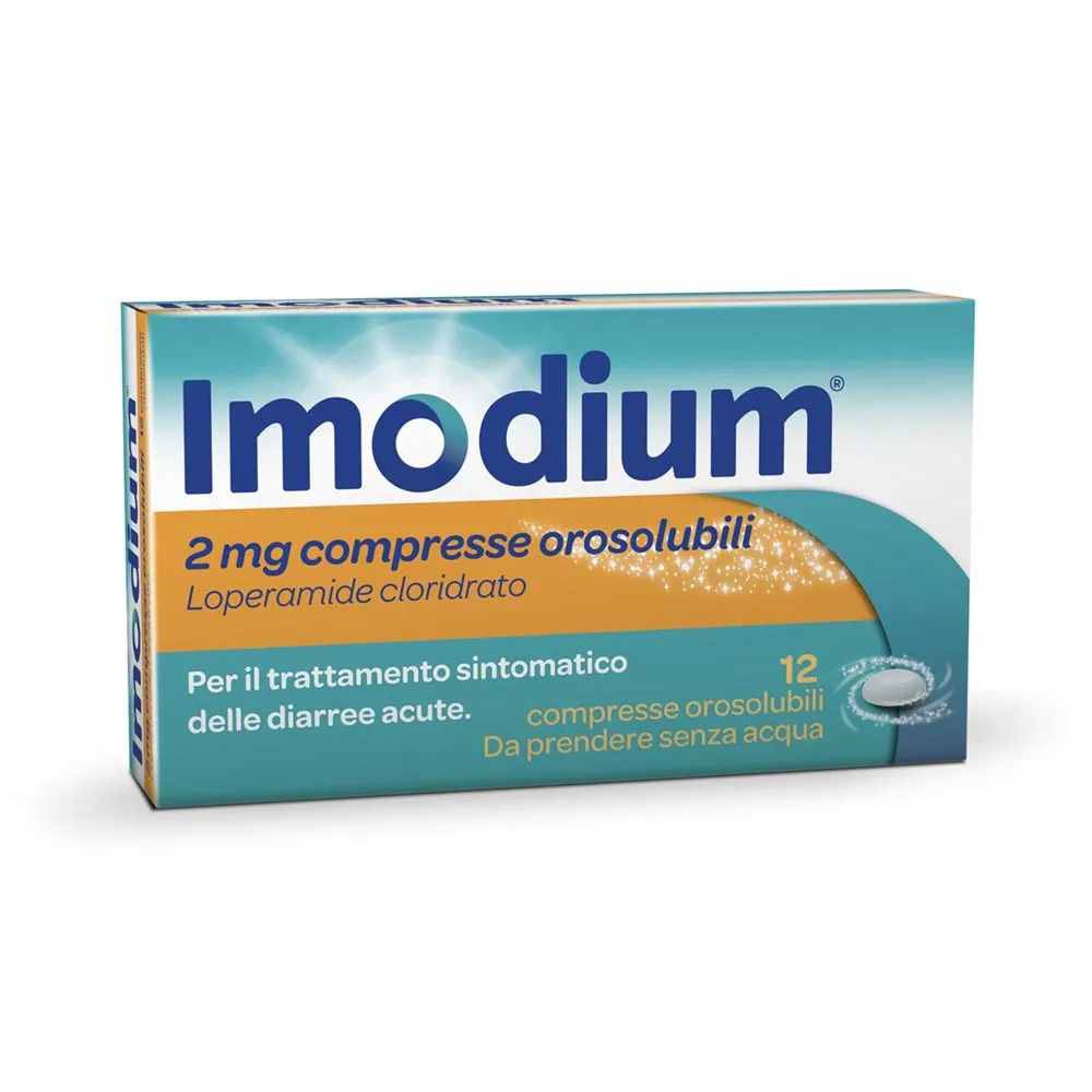 Imodium 2mg 12 Compresse Orosolubili