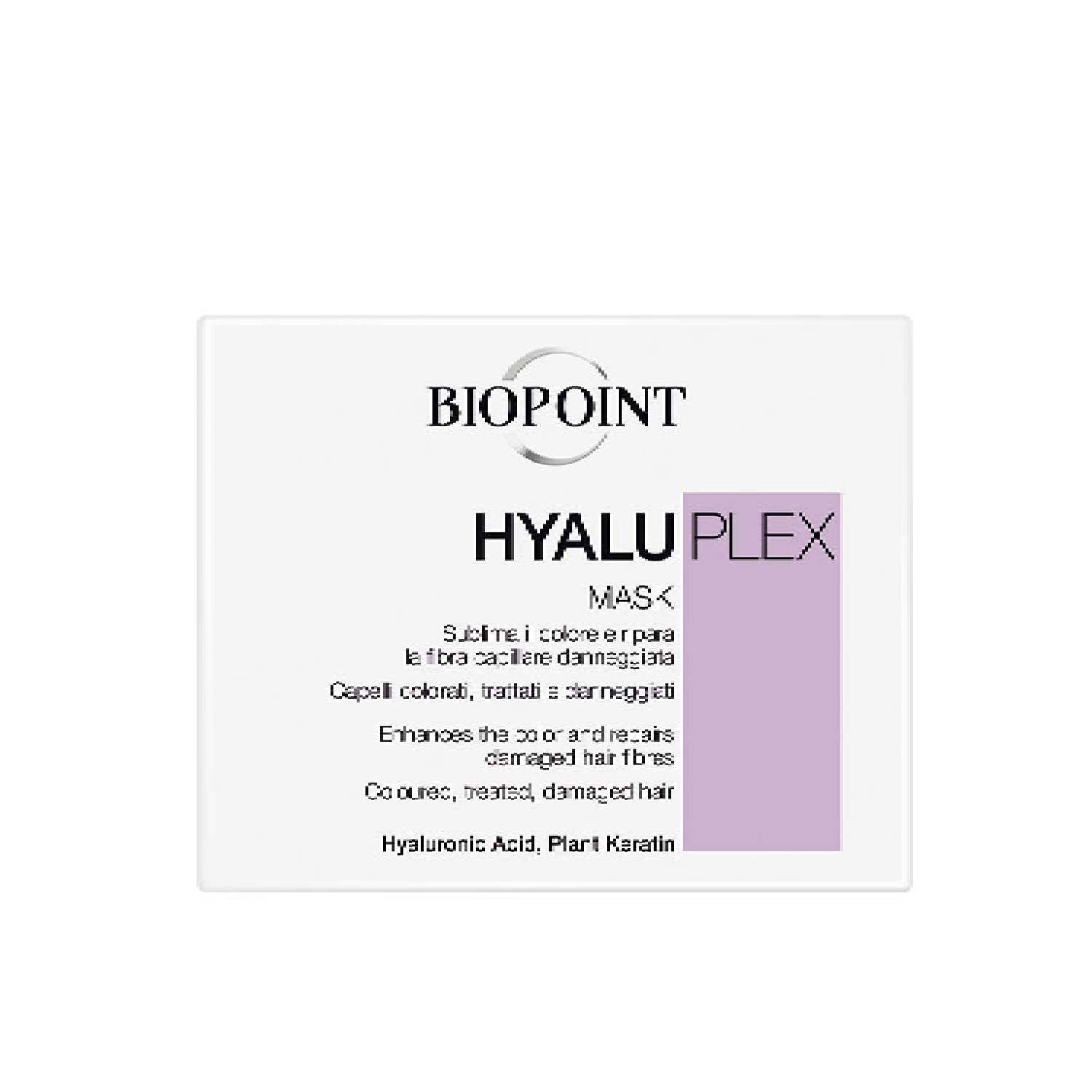 Biopoint Hyaluplex Mask Capelli Colorati 200ml