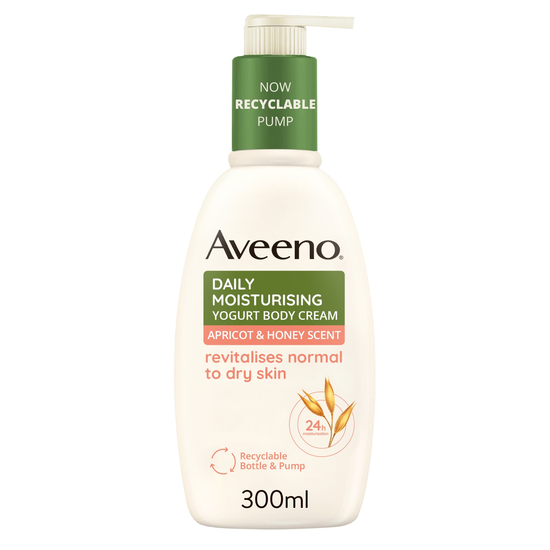 Aveeno Crema Corpo idratazione Yogurt Gusto Albicocca E Miele 300ml