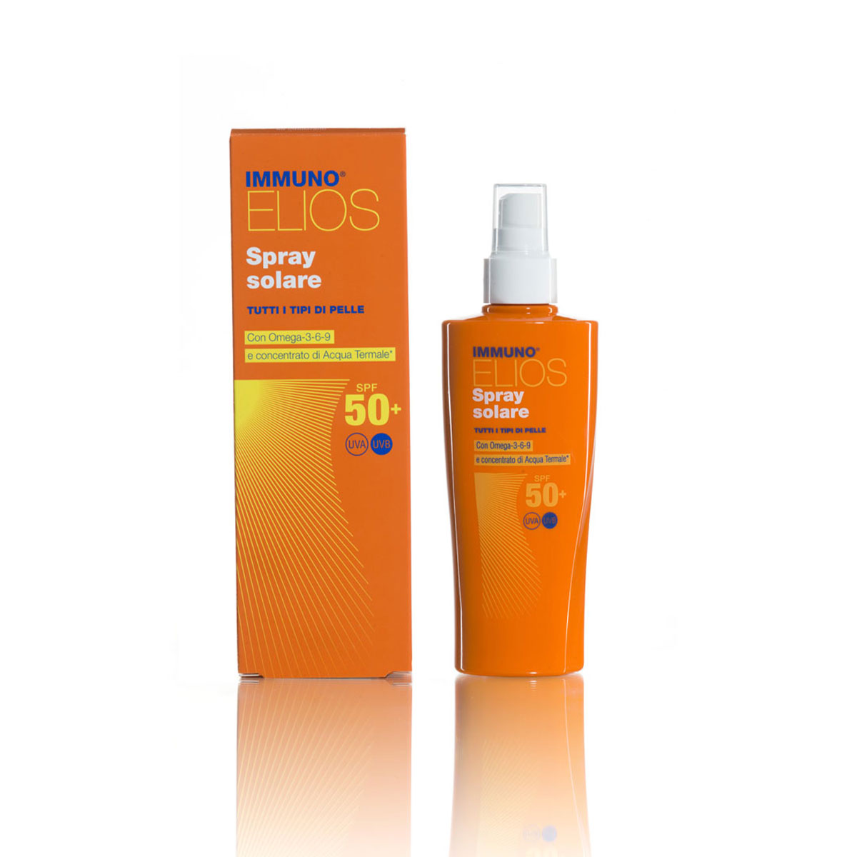 Immuno Elios spray protezione solare SPF 50+ 200ml