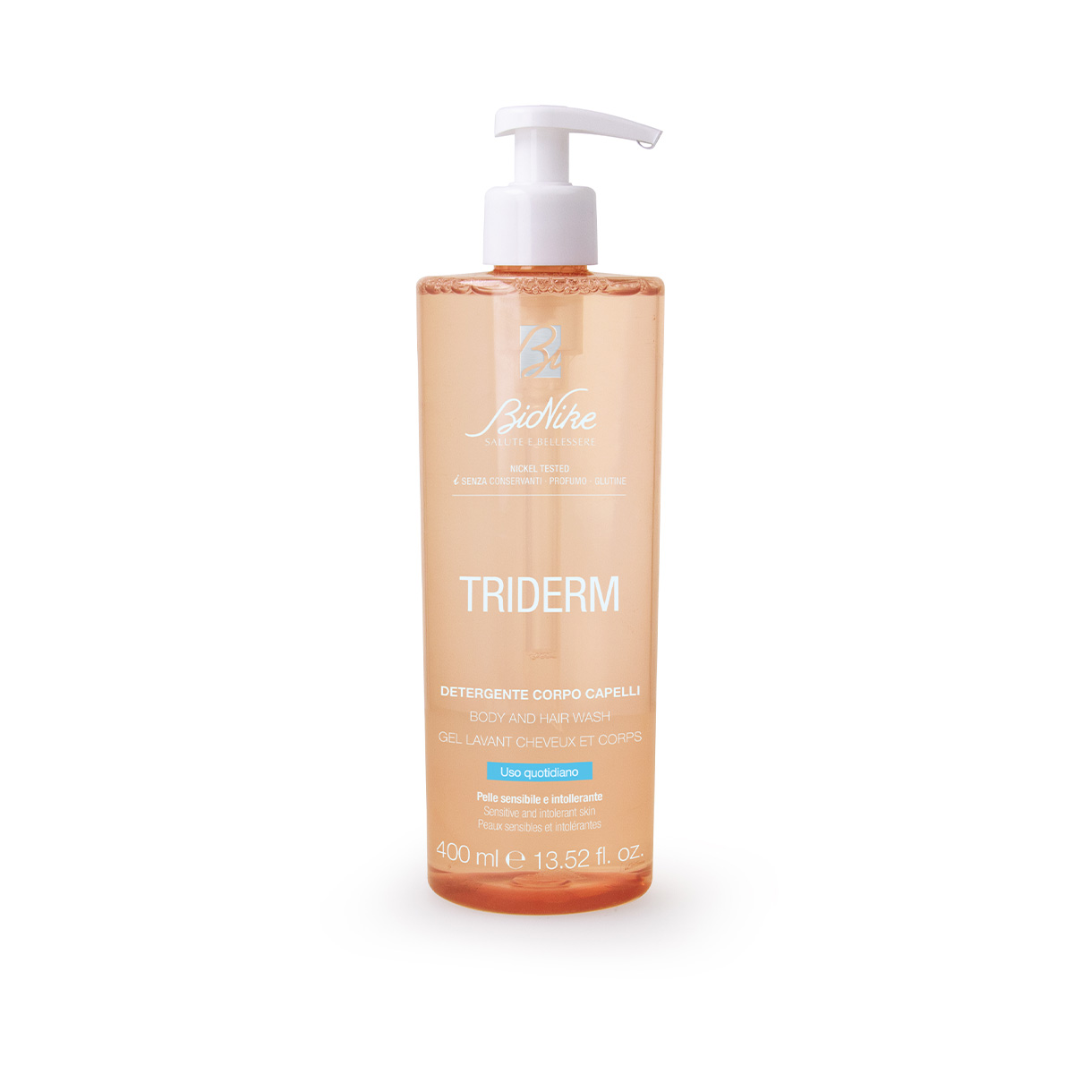 Bionike Triderm Detersione corpo E Capelli 400ml