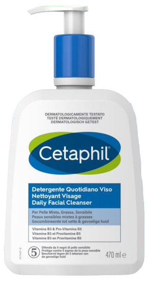 Cetaphil Detergente Quotidiano Viso 470ml