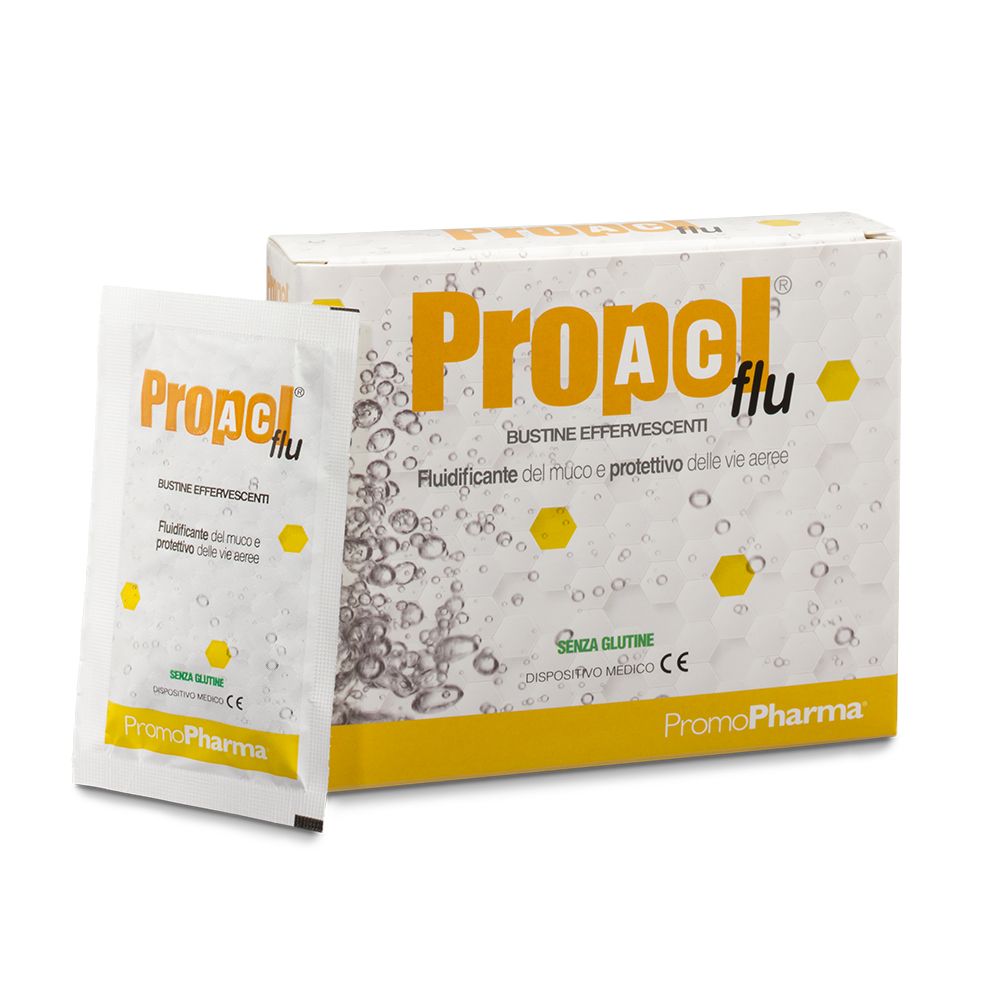 Propolac Flu Integratore Mucolitico 10 Bustine Effervescenti