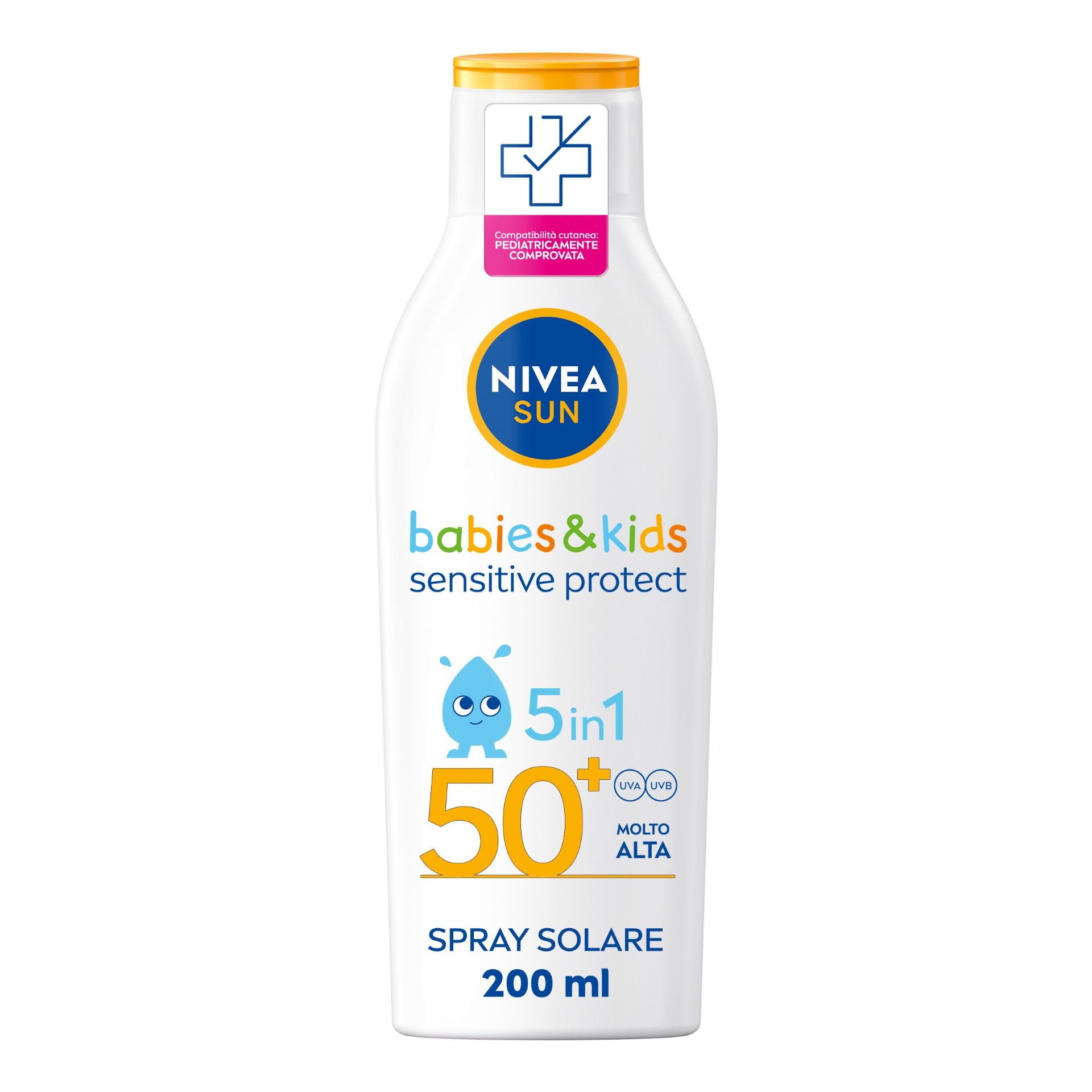 Nivea Sun Latte Solare Kids Sensitive Protect Fp50+ 200ml