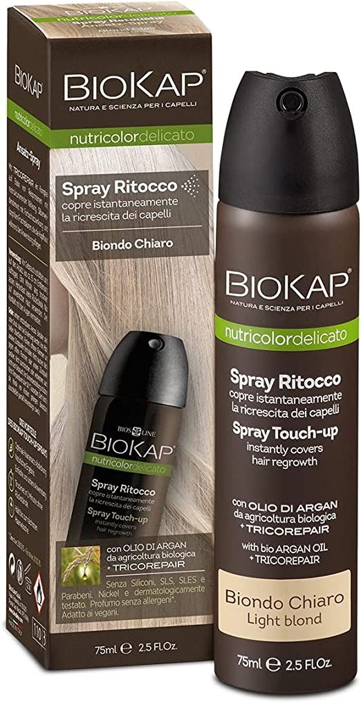 Biokap Nutricolor Delicato Spray Ritocco Biondo Chiaro 75ml