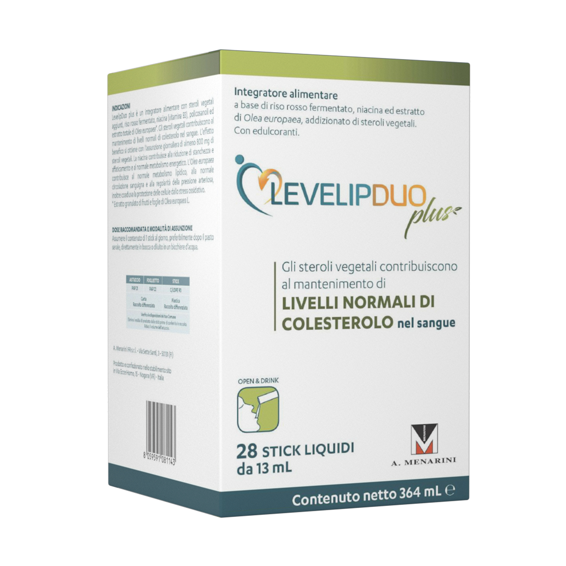 Levelip Duo Plus 28 Stick Da 13ml