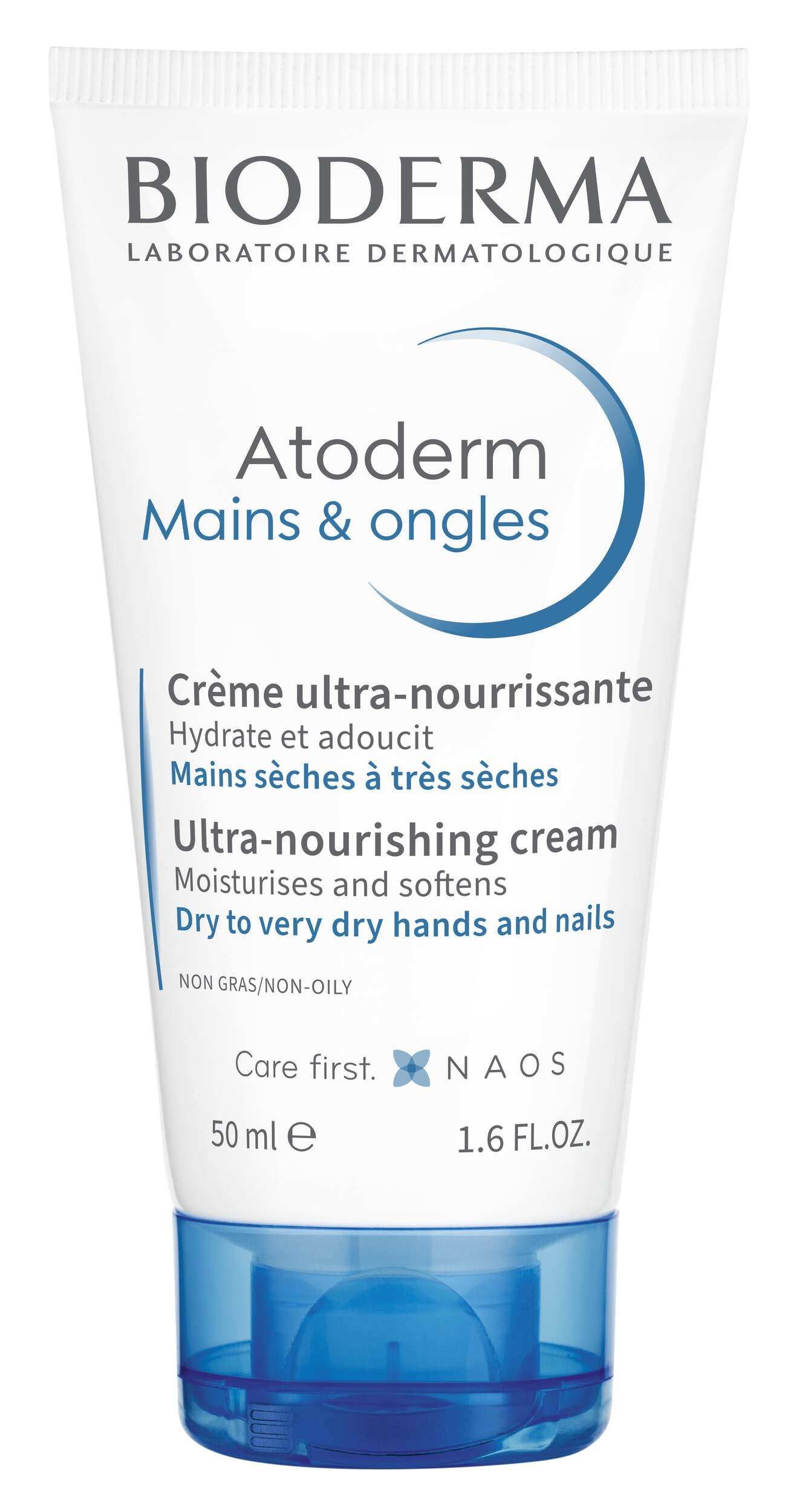 Bioderma Atoderm Mains Crema idratazione mani E Unghie Pelle Secca 50ml