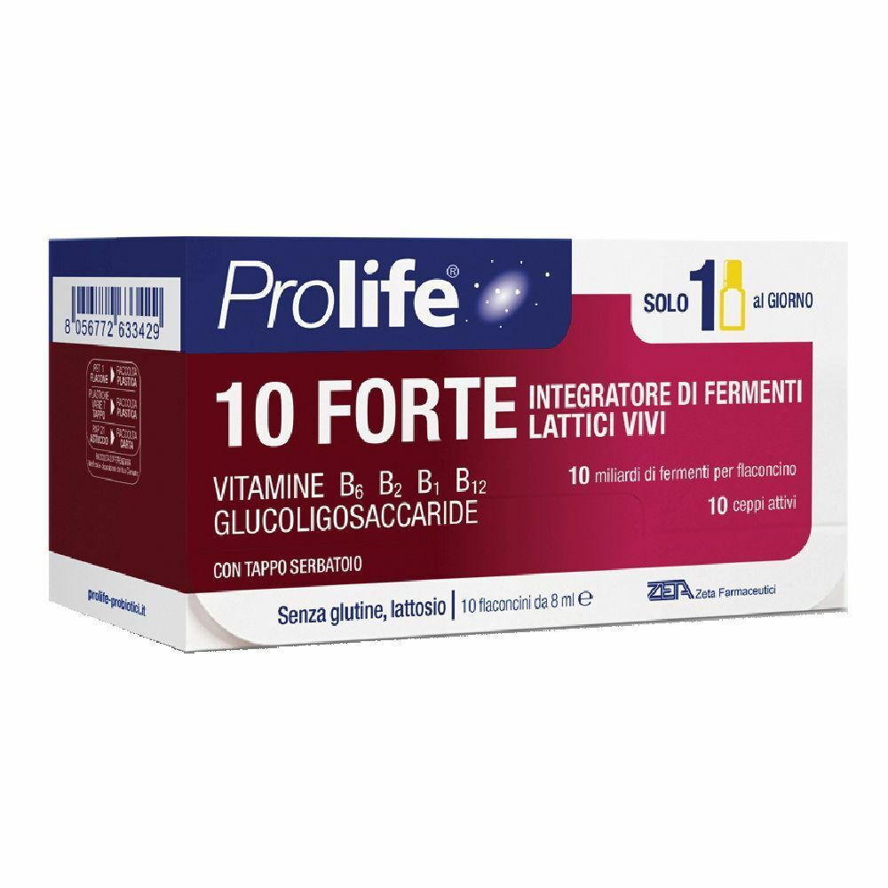 Prolife 10 Forte Fermenti Lattici 10 Flaconcini