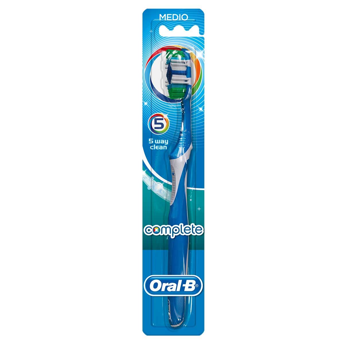 Oral-b Spazzolino Manuale Medio Complete 5 Way Clean 1 Pezzo