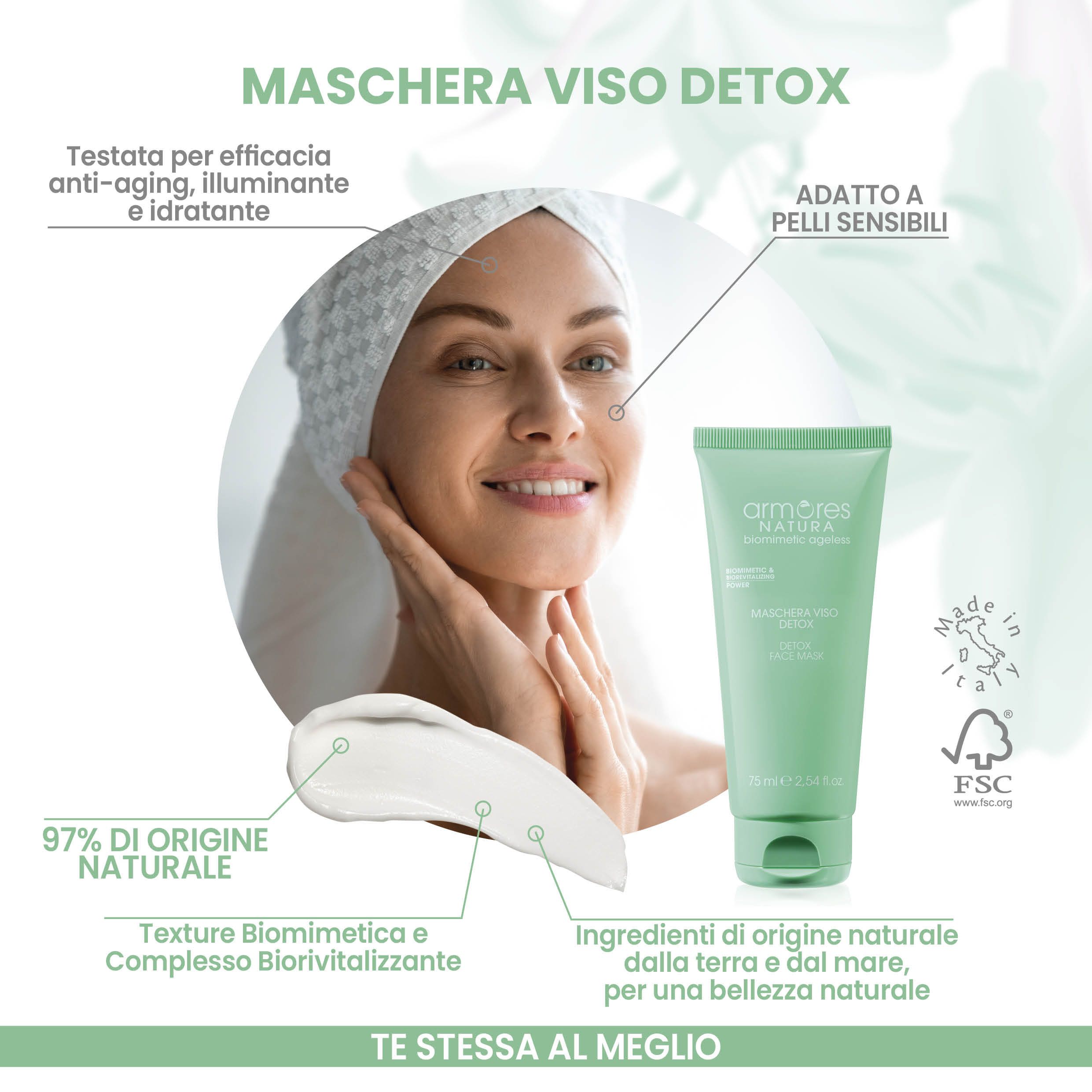 983525799 - Armores Natura Biometric Ageless Maschera Viso Detox 75ml - 4739813_4.jpg