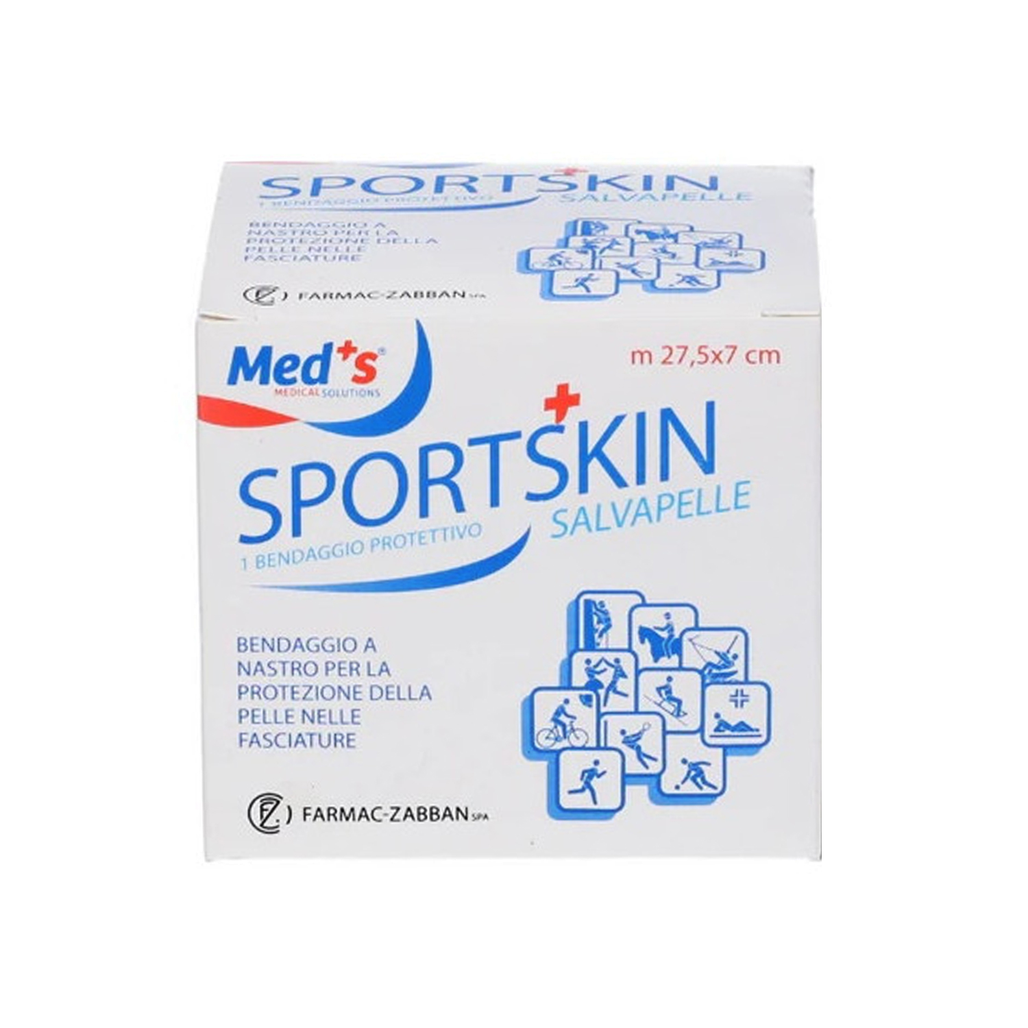 image - 904356235 - Benda protettiva da applicare sotto tape o bendaggi che protegge la pelle da sfregamenti e irritazioni. - 0006972_2.jpg