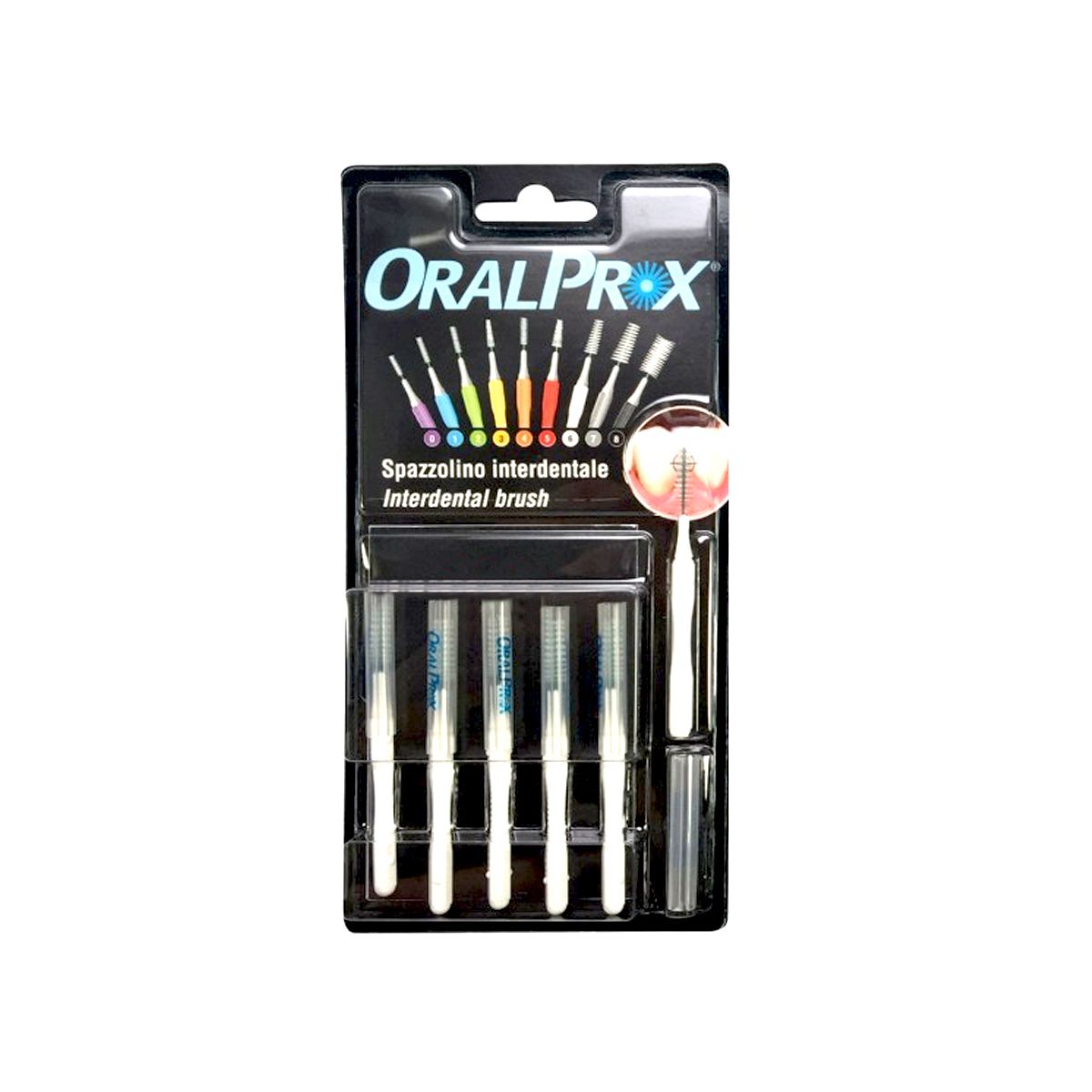image - 922227970 - ORALPROX BLISTER DA 6 SPAZZOLINI INTERDENTALI MISURA 6 COLORE BIANCO - 4717932_1.jpg