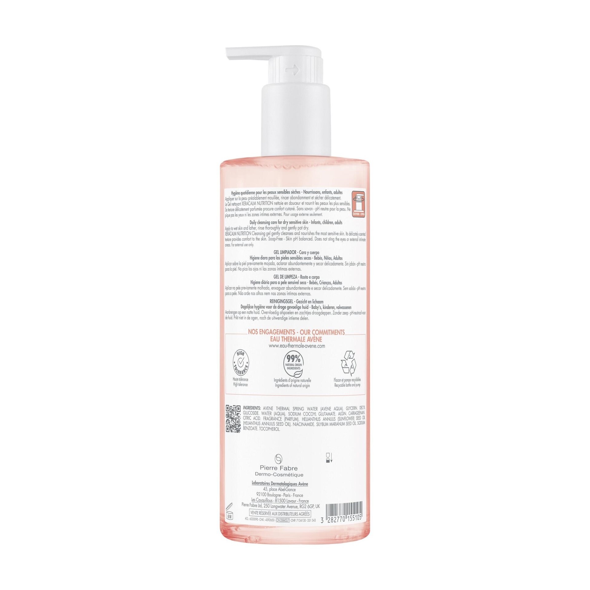 image - 985825518 - AVENE XERACALM NUTRITION GEL DETERGENTE 500 ML - 4742467_7.jpg