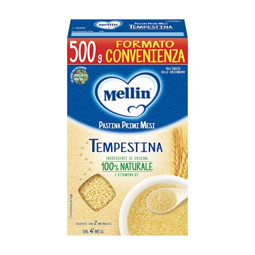 image - 974903458 - Pastina per bambini a base di farina di grano tenero, indicata dal 4° mese, da cuocere in acqua, brodo vegetale o di carne per 4 minuti. - 4869818_2.jpg
