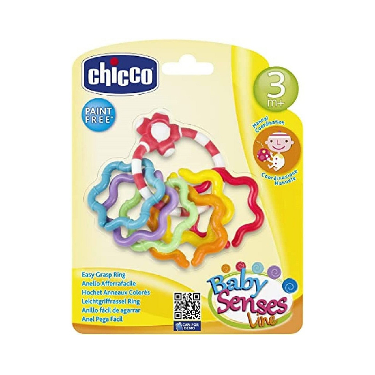 image - 925215473 - Trillino con 6 anelli colorati facili da afferrare, stimola la coordinazione manuale e può essere combinato per formare una catena. - 7872933_2.jpg