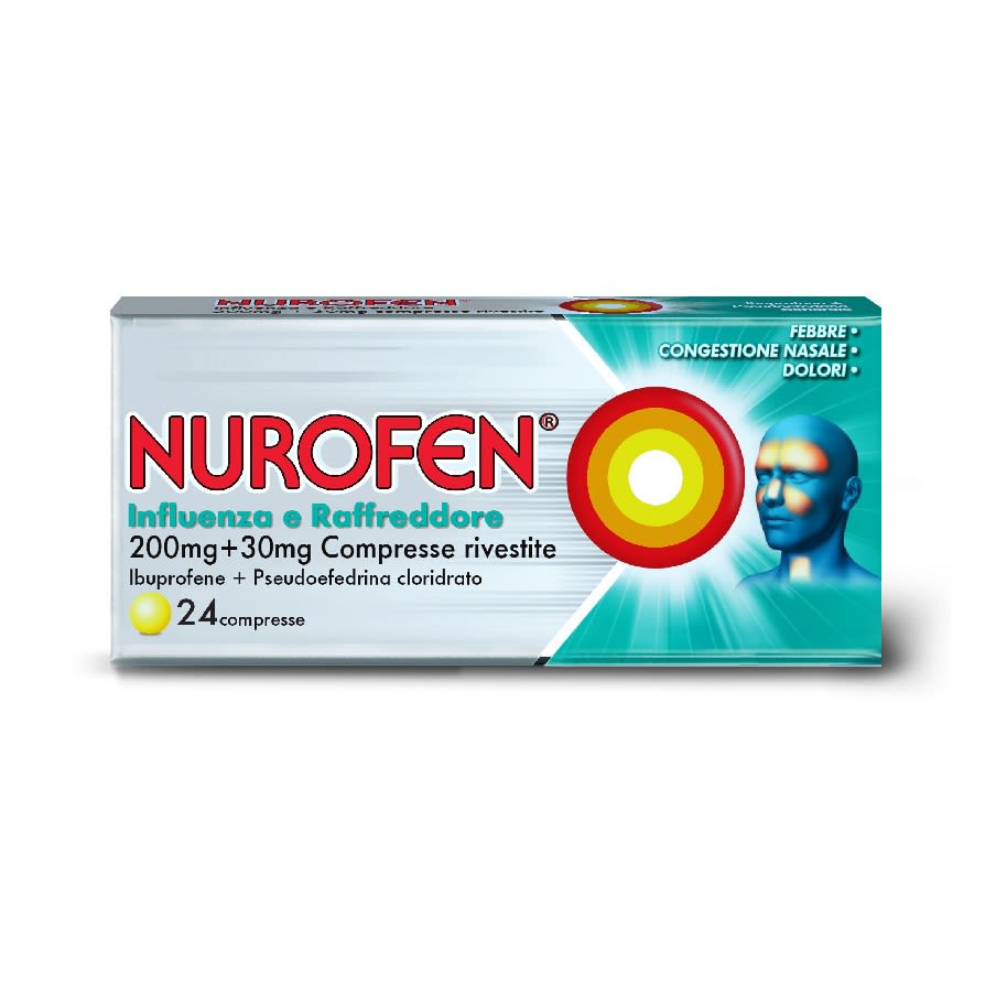 034246025 - NUROFEN INFLUENZA E RAFFREDDORE*24 cpr riv 200 mg + 30 mg - 7860872_7.jpg