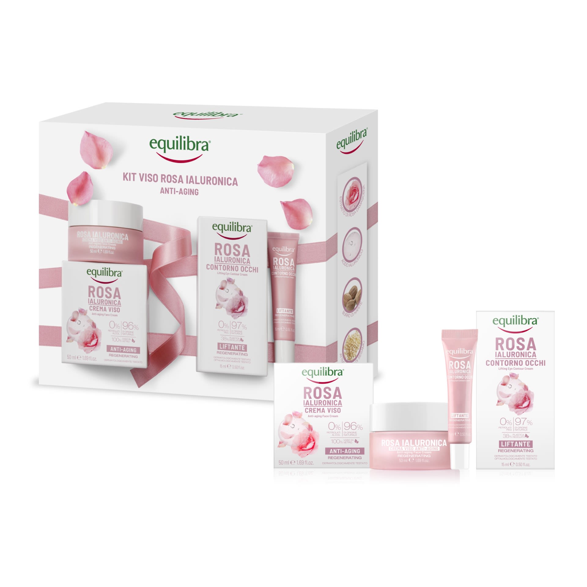 985495934 - EQUILIBRA VISO KIT ROSA IALURONICA ANTI AGING 1 ROSA IALURONICA CREMA VISO ANTI AGING 50 ML + 1 ROSA IALURONICA CONTORNO OCCHI LIFTANTE 15 ML - 4753826_1.jpg