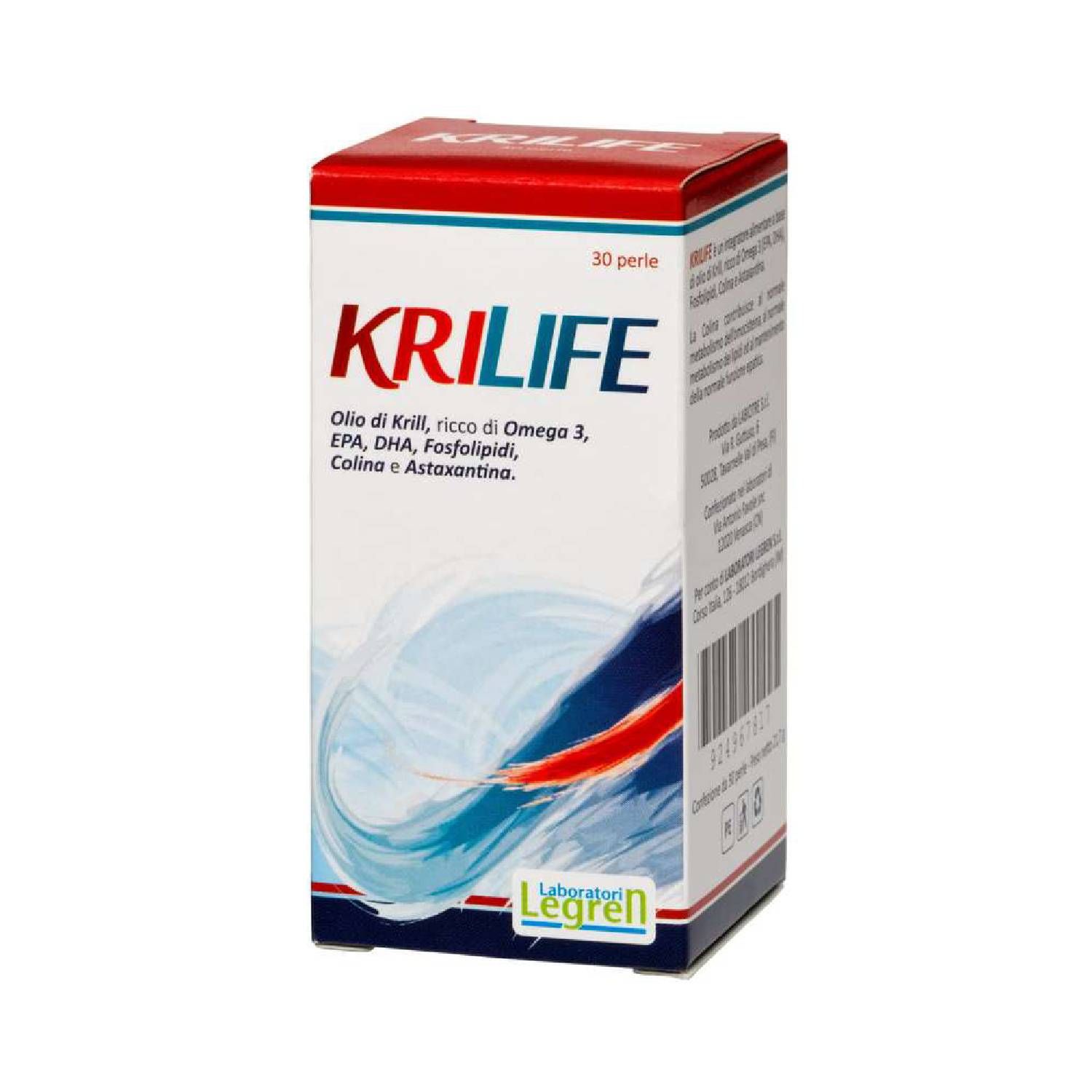 Krilife integratore a base di Omega 3 30 Perle