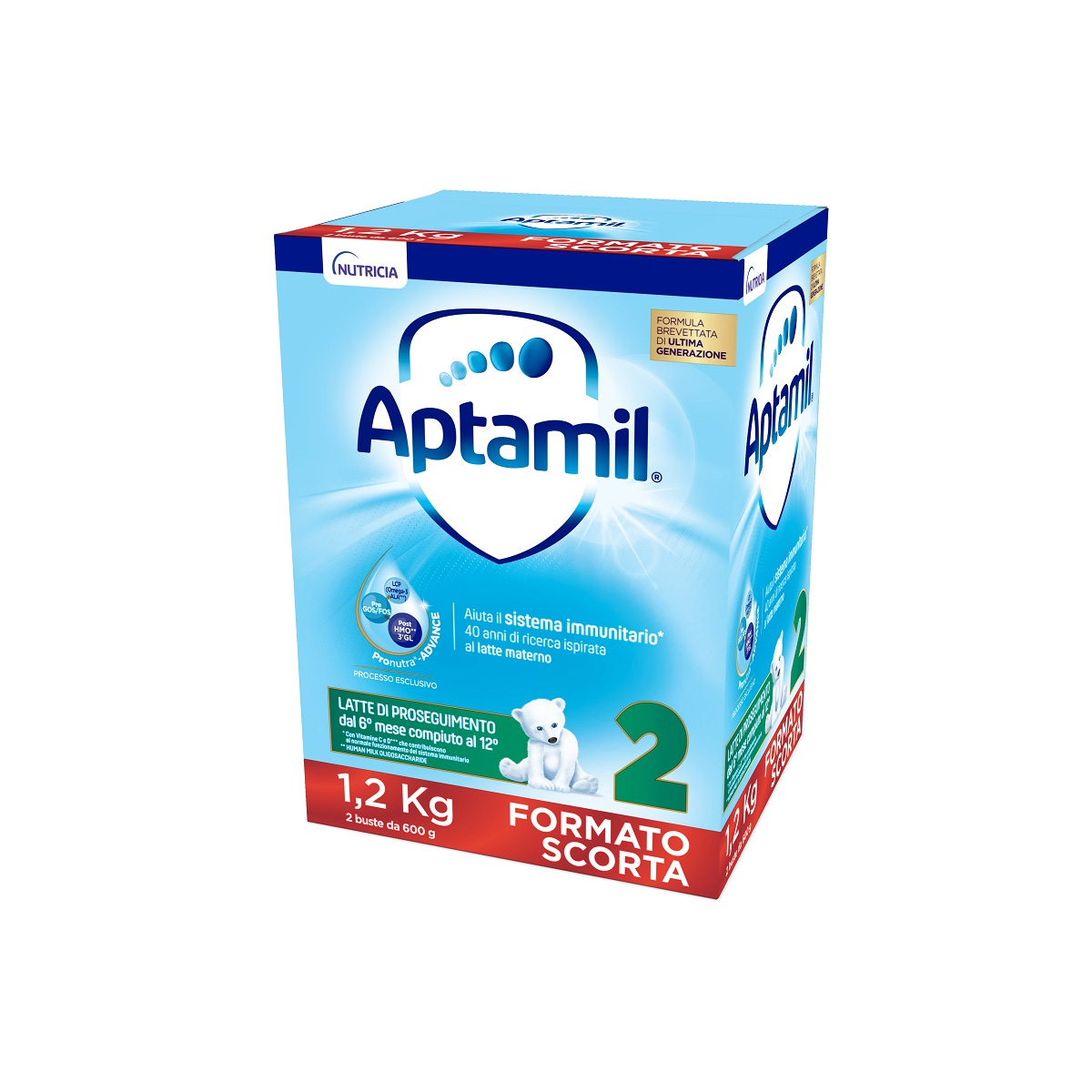 Aptamil 2 Latte Di Proseguimento In Polvere 1200g