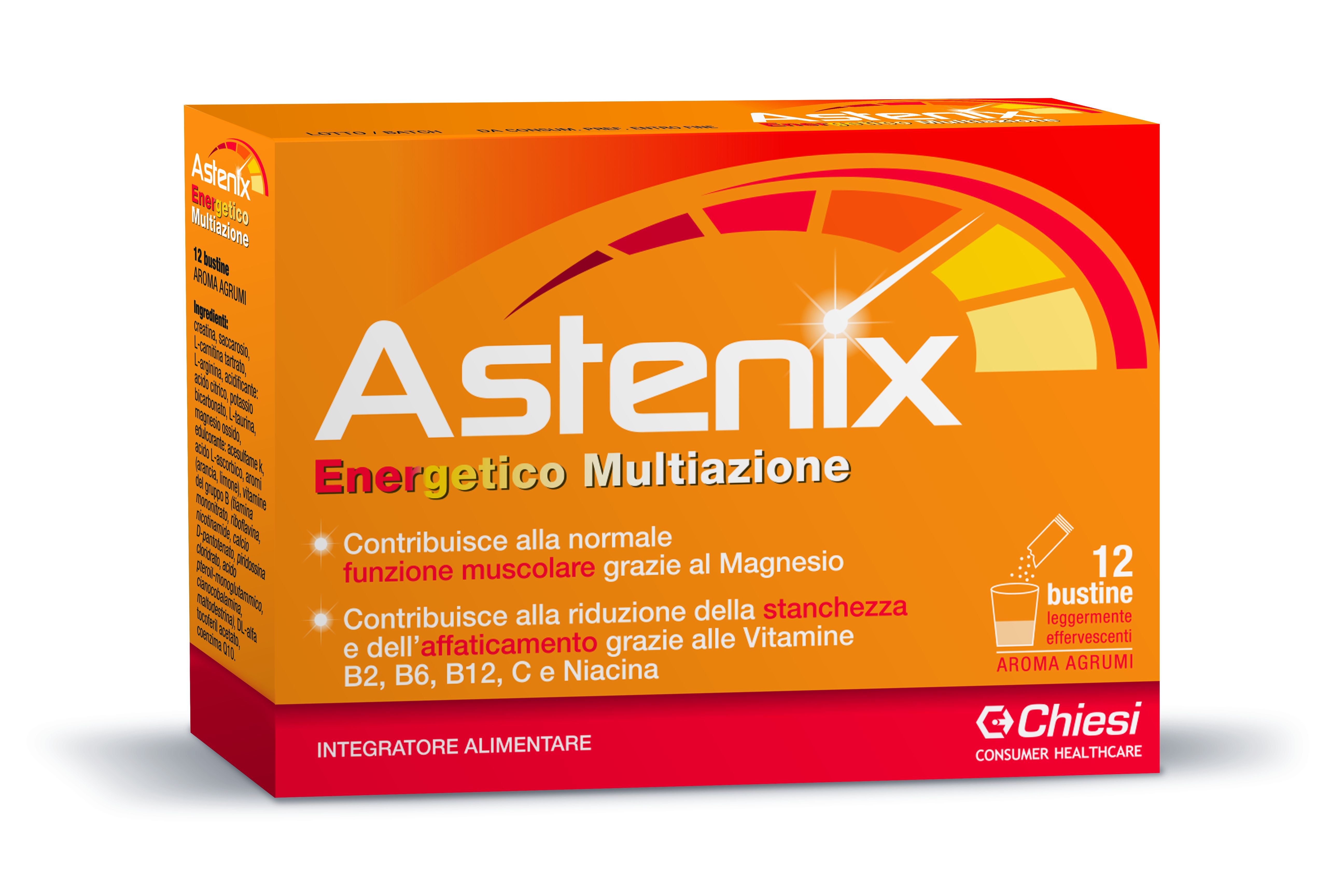 Astenix Integratore multivitamine 12 Bustine