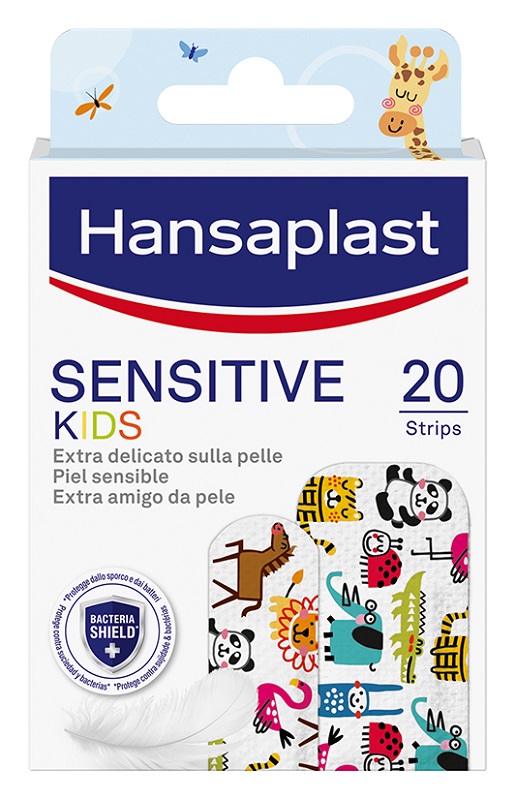 Hansaplast Sensitive Kids Cerotto Bambini 20 Pezzi Assortiti