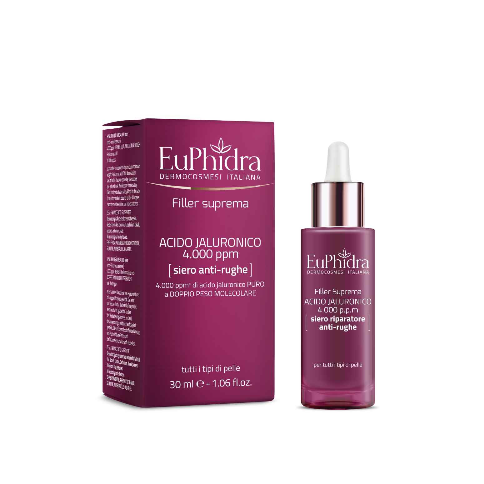 Euphidra Filler Suprema Gocce 4000 Ppm 30ml