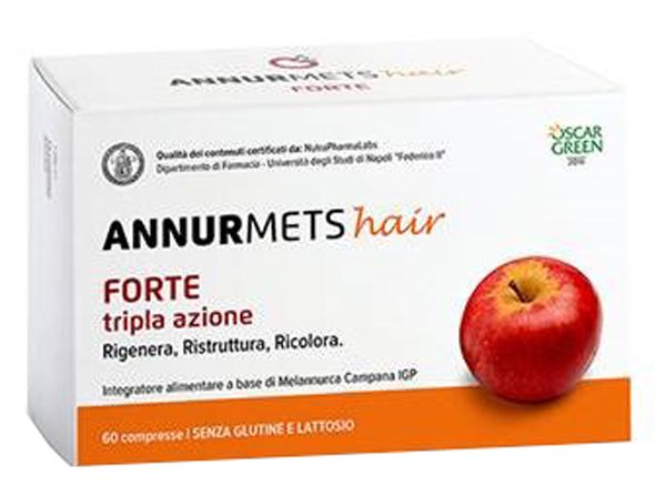 Annurmets Hair Forte Tripla Azione Integratore 60 Compresse