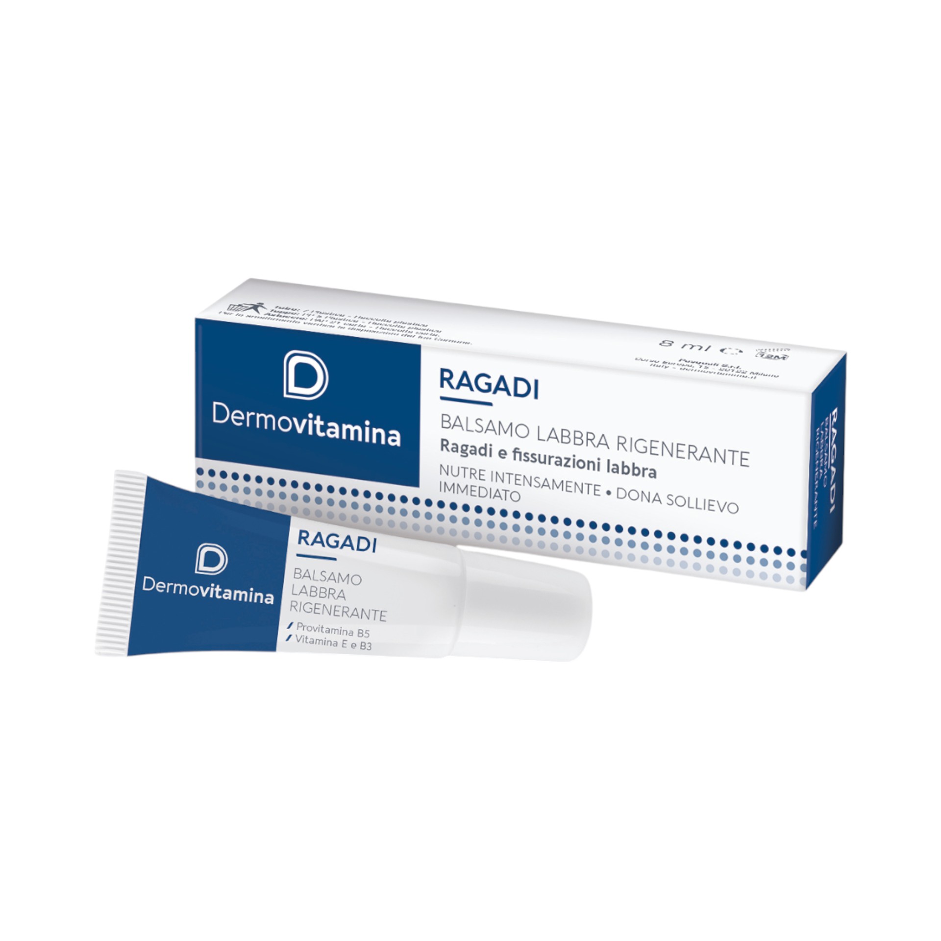 image - 940742947 - DERMOVITAMINA RAGADI LABBRA BALSAMO RIGENERANTE 8 ML - 7891113_6.jpg