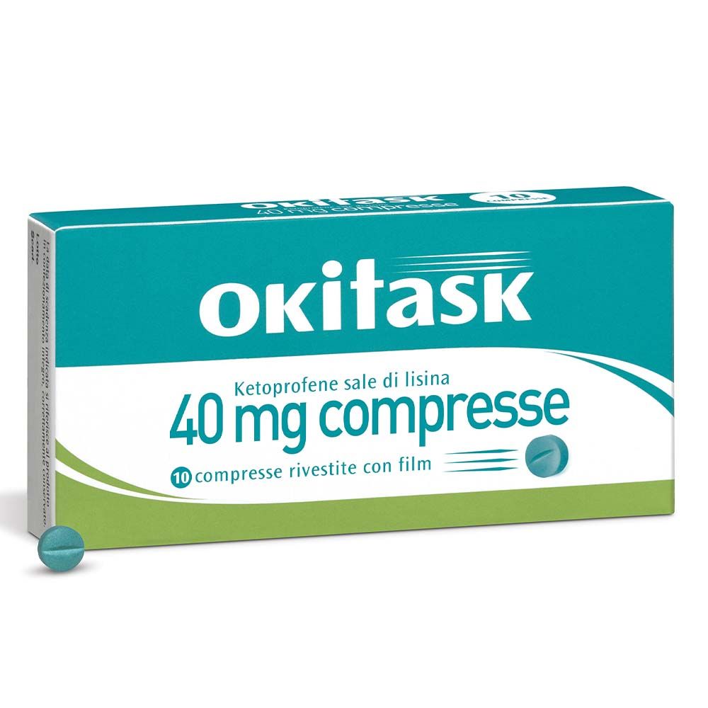 Okitask 40mg 10 Compresse