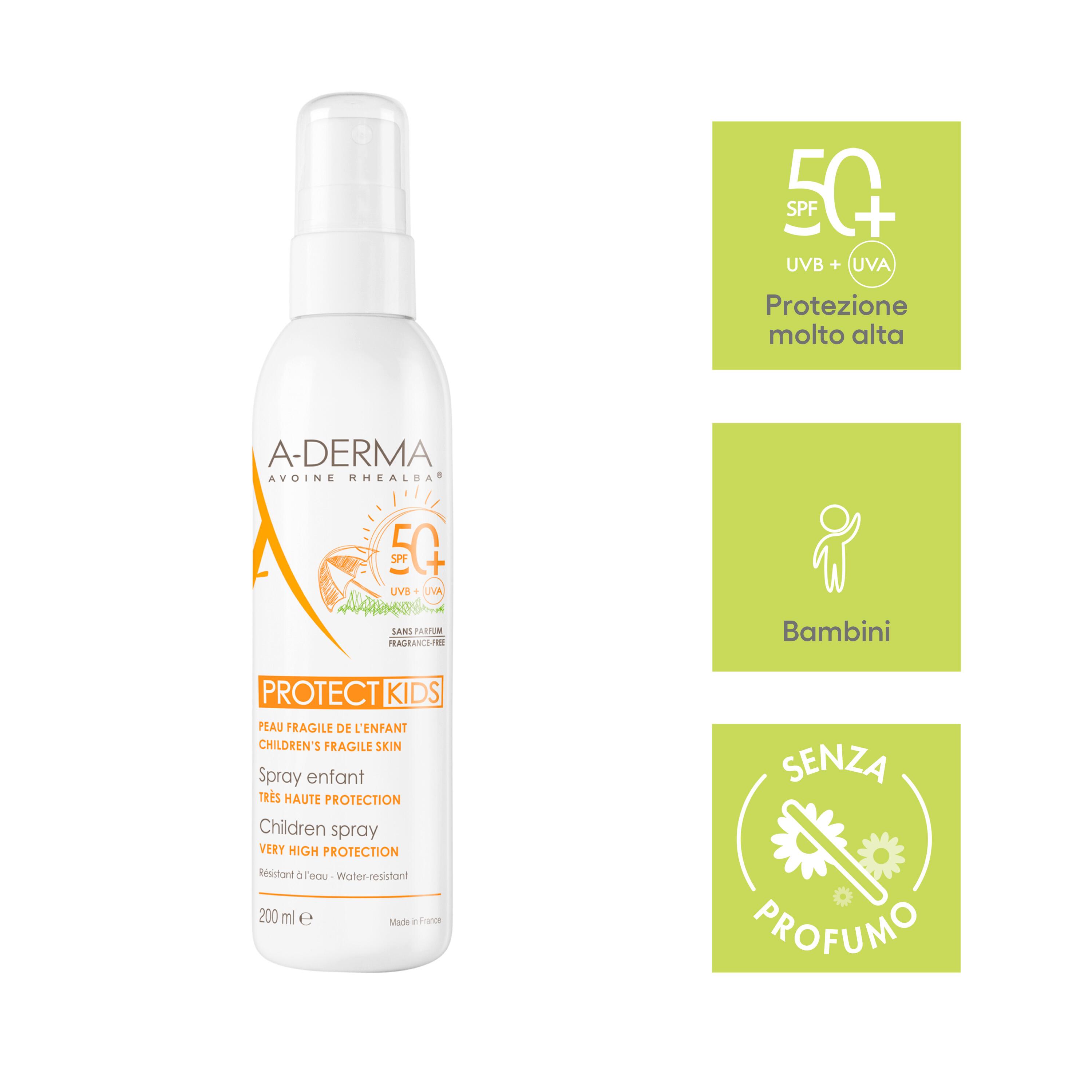 image - 971551460 - ADERMA A-D PROTECT KIDS SPRAY BAMBINO 50+ 200 ML - 7881890_6.jpg