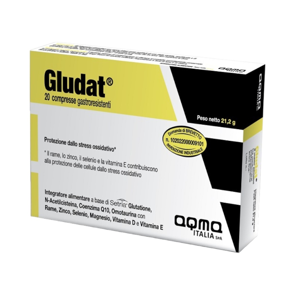 Gludat Integratore Antiossidante 20 Compresse Gastroresistenti