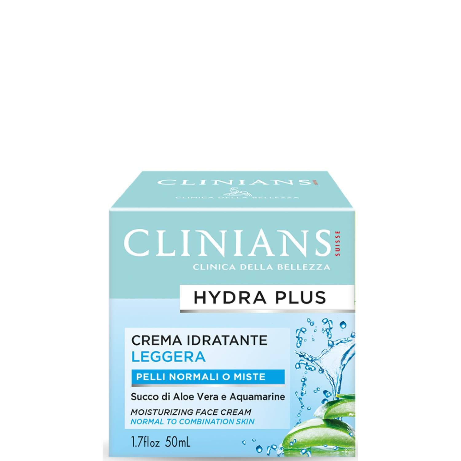 Clinians Hydra Plus Crema idratante Leggera 50ml