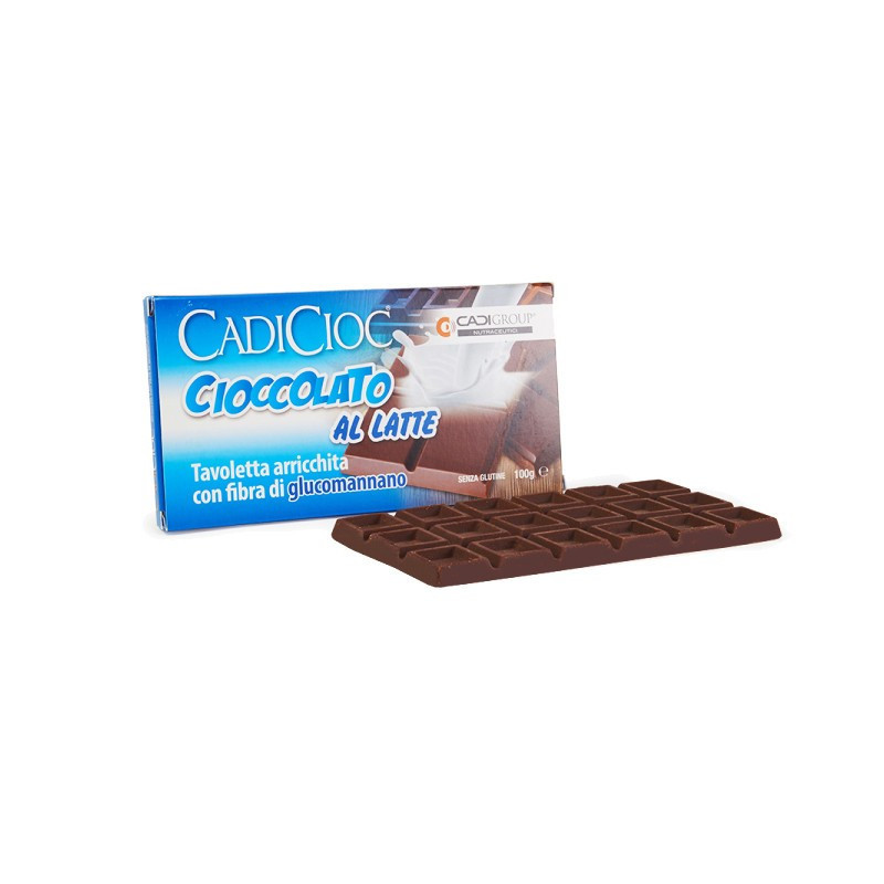 Cadicioc Tavoletta Al Latte Integratore Glucomannano 100g