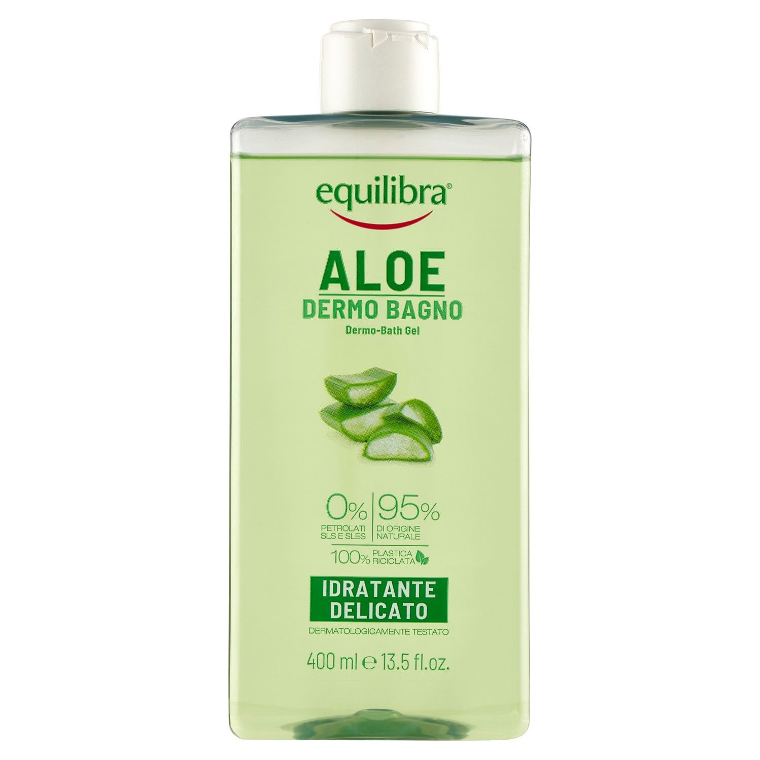 Equilibra Aloe Dermo Bagno Idratante Delicato 400ml