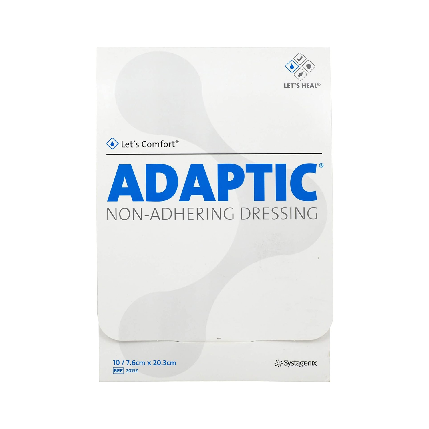 image - 903595445 - Medicazione non aderente sterile da 7,6x20,3cm, ideale per prevenire aderenze tra ferita e fasciatura in casi come ustioni, danni da radiazioni, trapianti dermatologici e abrasioni. - 0006973_2.jpg