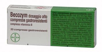 005647033 - Becozym Alto Dosaggio Vitamine gruppo B Vitamina B1 B2 B3 B6 B5 B12 e B7 20 Compresse - 0654301_2.jpg
