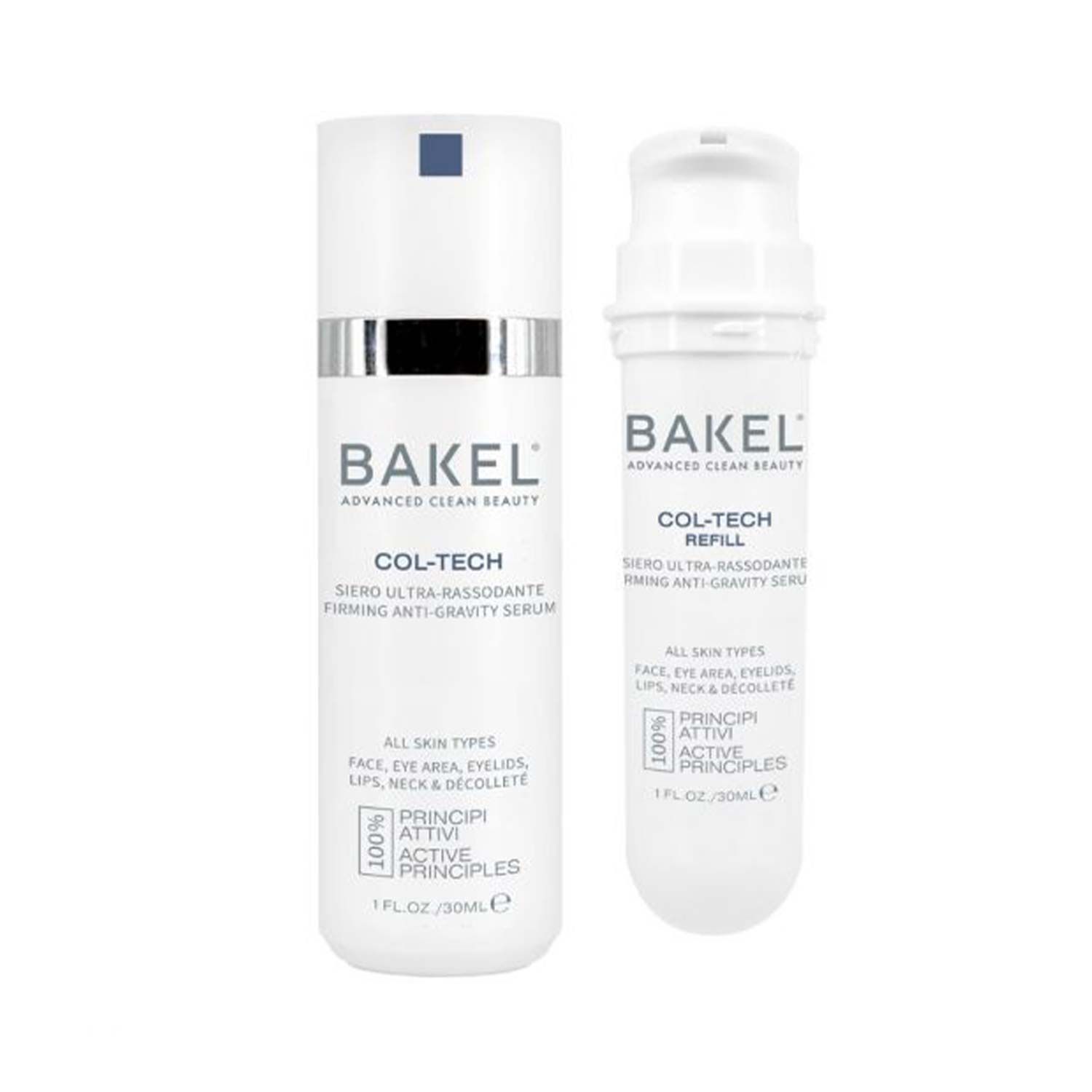 Bakel Col Tech Case And Refill Siero Ultra Rassodante 30ml