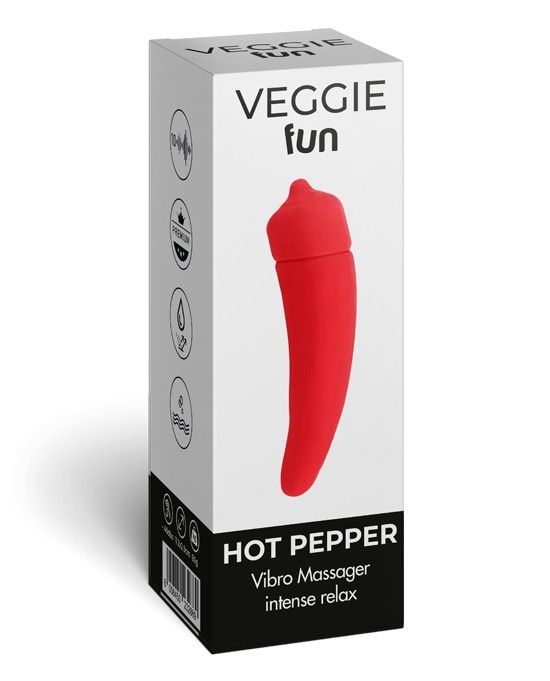 Vibrating Veggie Fun Hot Pepper 1 Pezzo