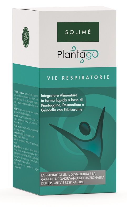 Solimè Plantago Integratore Vie Respiratorie 200ml