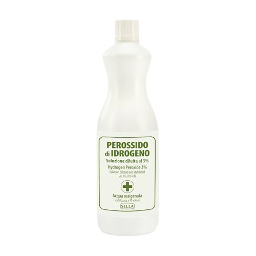 image - 985502018 - Soluzione acquosa al 3% di perossido di idrogeno per l'igiene e la detersione profonda della pelle, in flacone da 1 litro. - 4876389_2.jpg