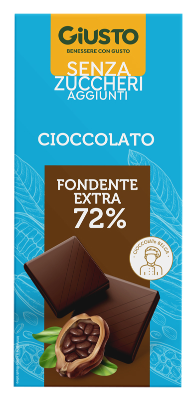 image - 985499971 - Tavoletta di cioccolato extra fondente al 72%, senza zuccheri aggiunti, ideale per chi cerca un dolce senza zucchero. - 4868019_1.jpg