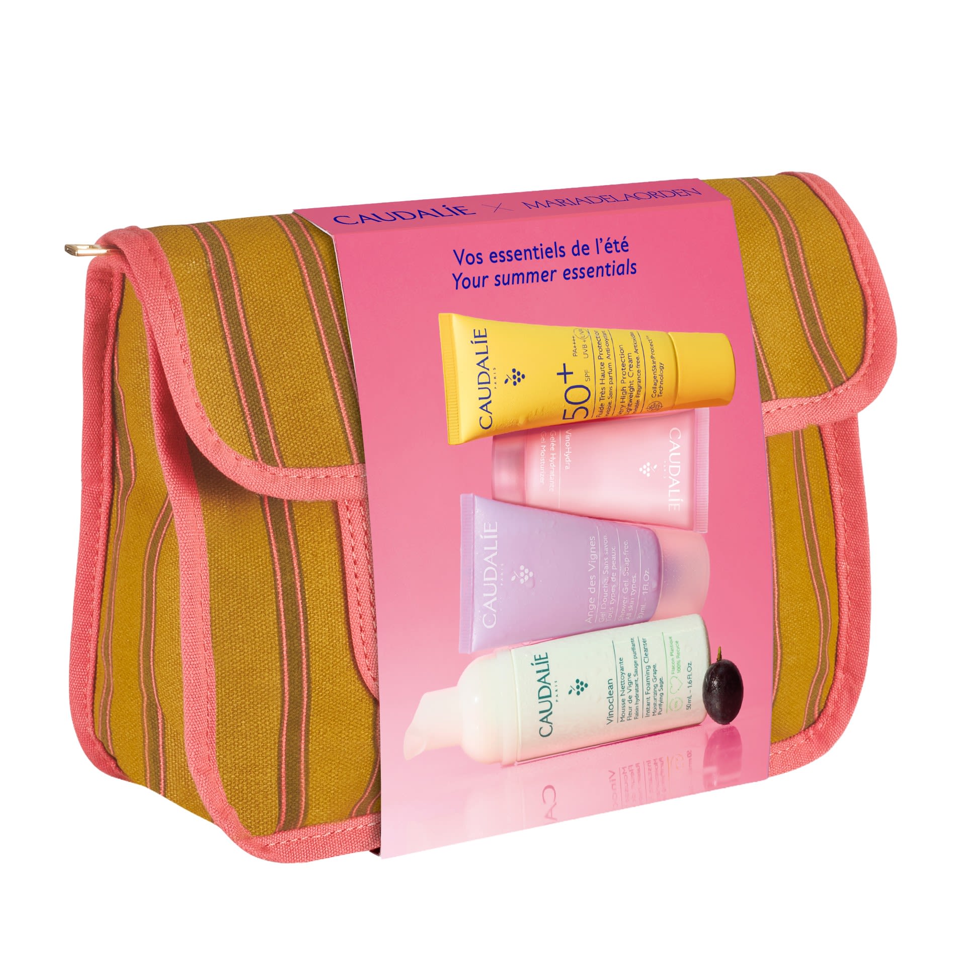 image - 951800919 - Trousse estiva Caudalie con trattamenti viso e corpo, ideale per detergere, idratare e proteggere la pelle anche in viaggio. - 4860939_2.jpg