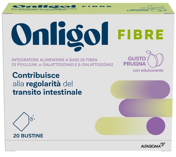 Onligol Fibre Prugna Lassativo 20 Bustine