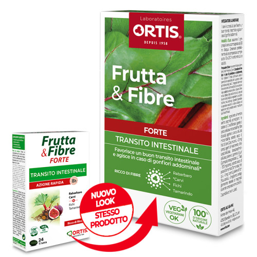 Frutta E Fibre Forte Azione Rapida Integratore Intestino 24 Compresse - Top  Farmacia