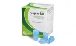 Copro-kit Contenitore Feci Uso Veterinario Da 50 Provette Mono utilizzo