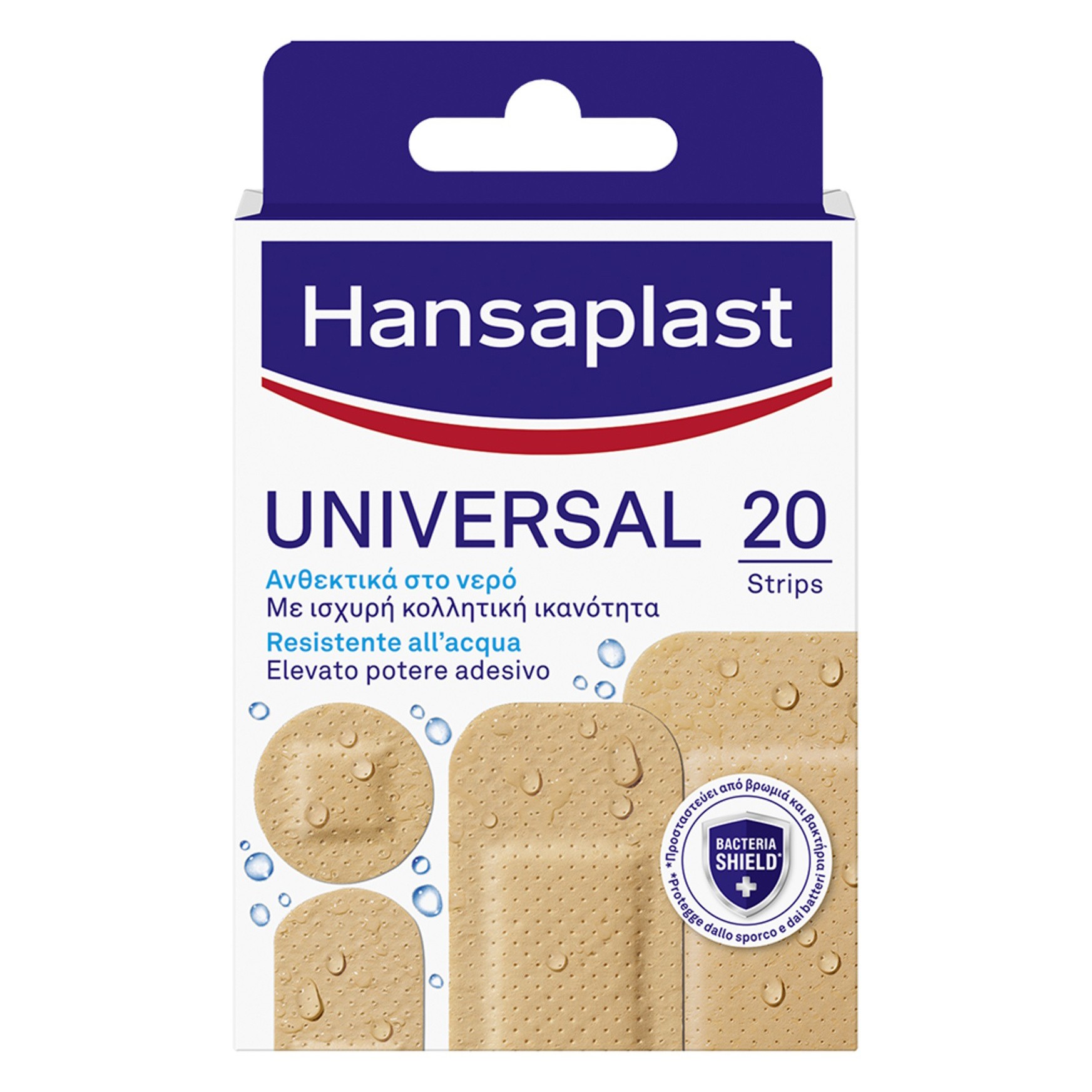 image - 905357416 - CEROTTO HANSAPLAST UNIVERSAL RESISTENTE ALL'ACQUA 4 FORME ASSORTITE 20 PEZZI - 4714854_5.jpg