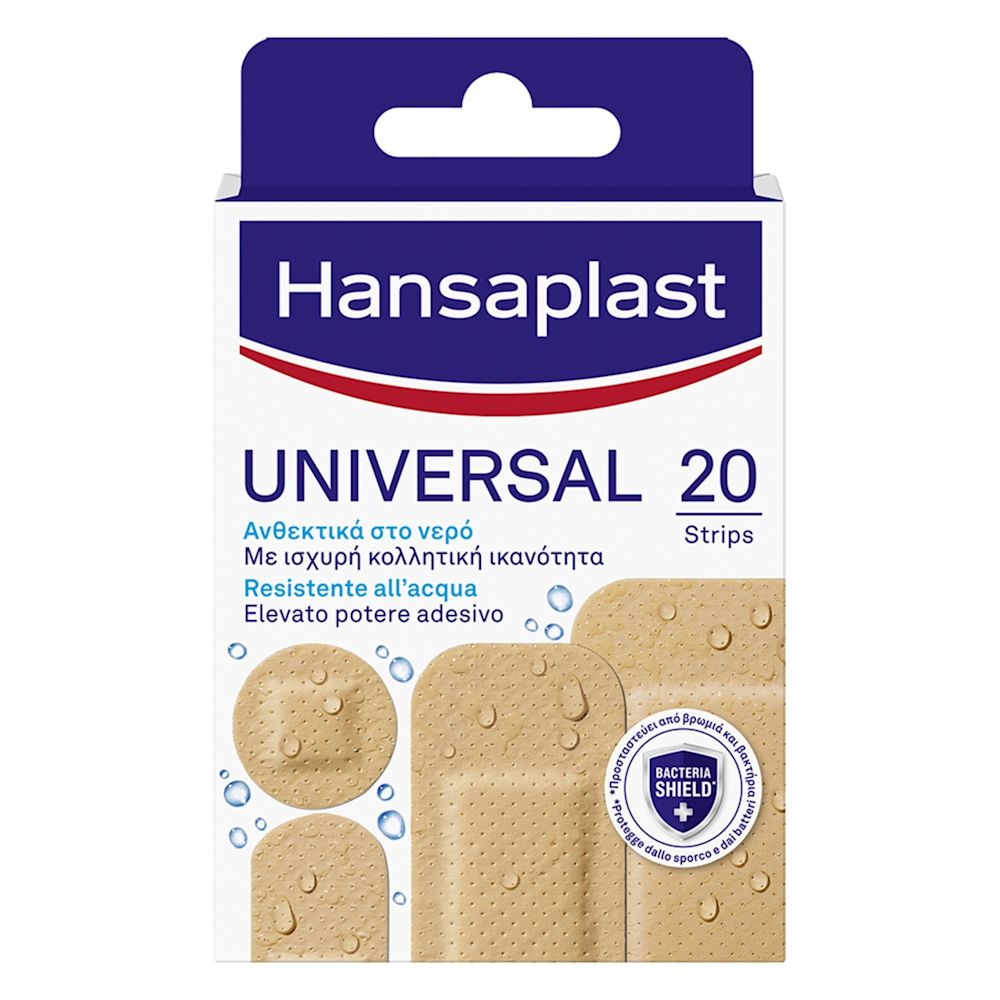 image - 905357416 - CEROTTO HANSAPLAST UNIVERSAL RESISTENTE ALL'ACQUA 4 FORME ASSORTITE 20 PEZZI - 4714854_5.jpg